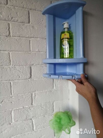 Пластиковые аксессуары в ванную