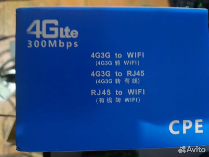Wifi роутер 4g модем