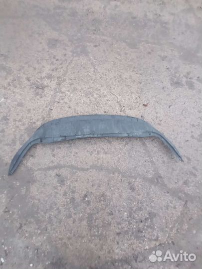 Skoda Rapid 2 юбка переднего бампера