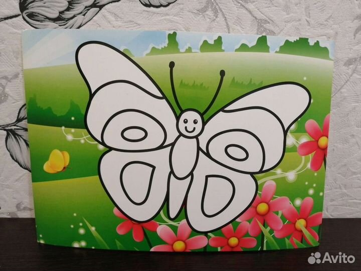 Раскраска пластилином 