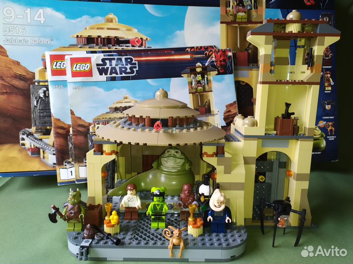 Lego Star Wars 9516 Дворец Джаббы и 4475