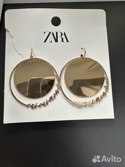 Сериги zara оригинал