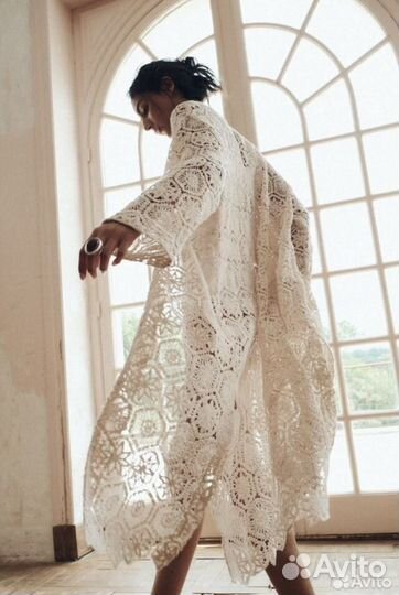 Бронь Кимоно из кружева zara