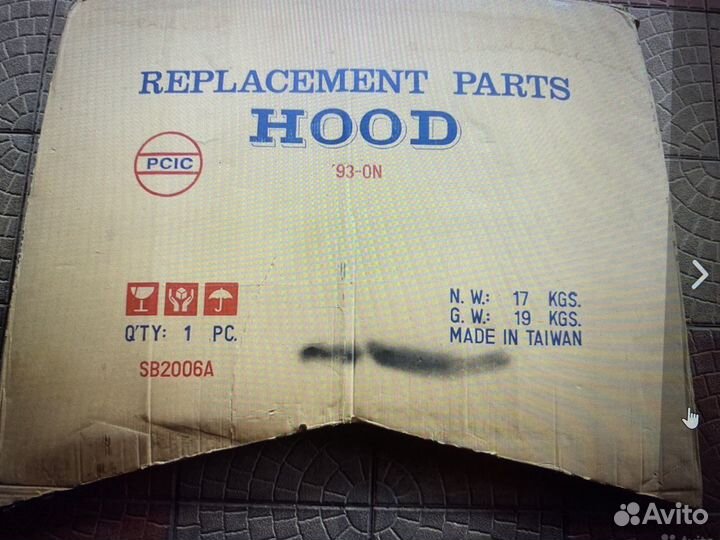 Капот Subaru Impreza