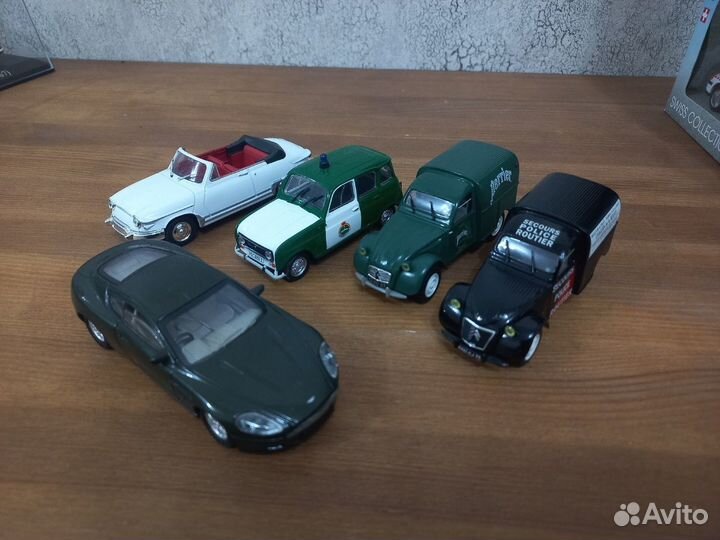 Модели Машин 1:43 Altaya Norev IXO Atlas и др