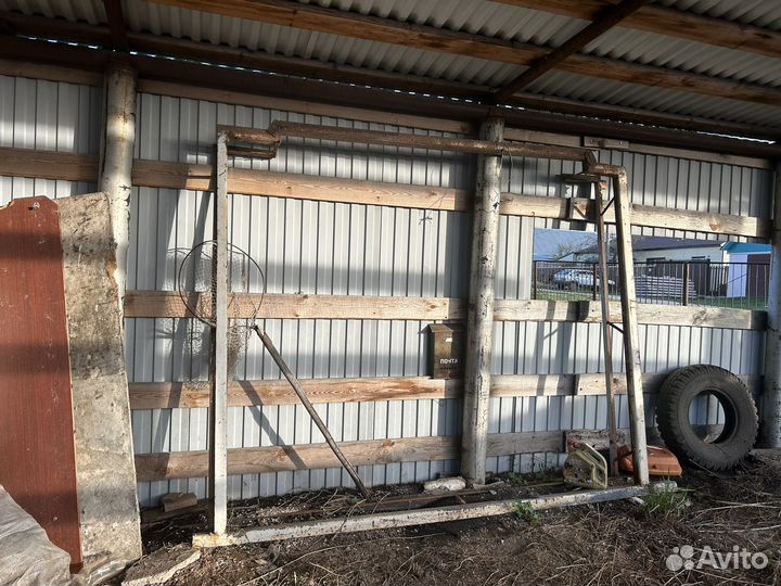 Ворота для гаража бу