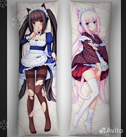 Дакимакура фирменная (с 2х сторон)