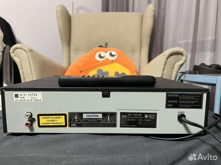 Cd проигрыватель Dual CD 1120 RC