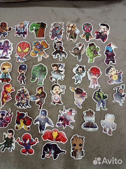 Наклейки серии-Супер-Герои от Marvel-2