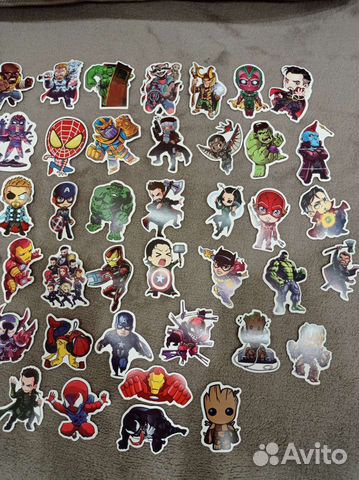 Наклейки серии-Супер-Герои от Marvel-2