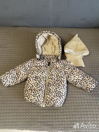 Куртка hm для девочки 80