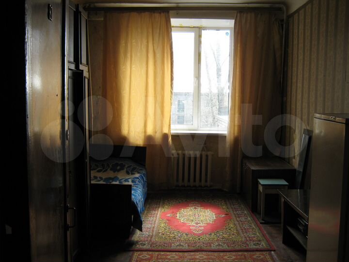 Комната 17 м² в 1-к., 4/4 эт.