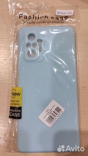 Чехол и закалённое стекло для Redmi Note 10 Pro