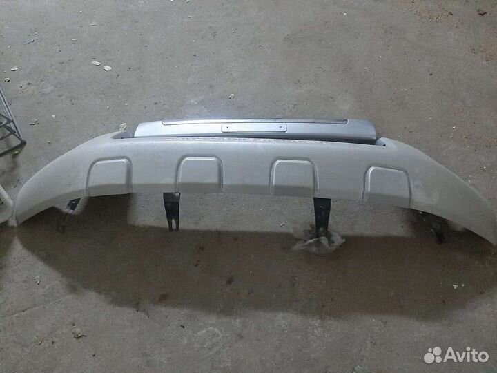 Губа на бампер toyota prado 150