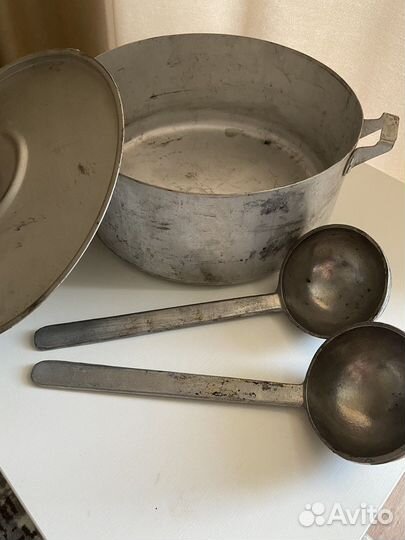 Кастрюля новая алюм. СССР с хранения