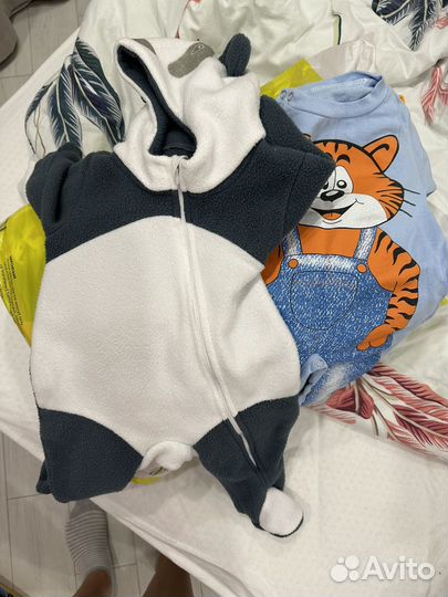 Одежда на мальчика 0-6 месяцев