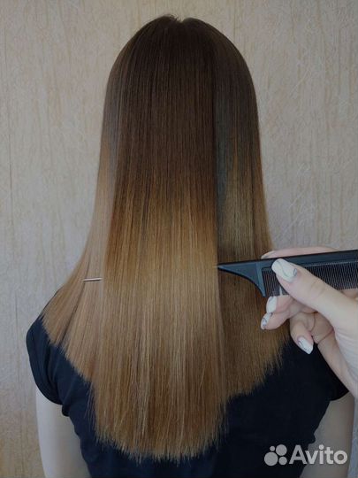 Кератиновое выпрямление ботокс