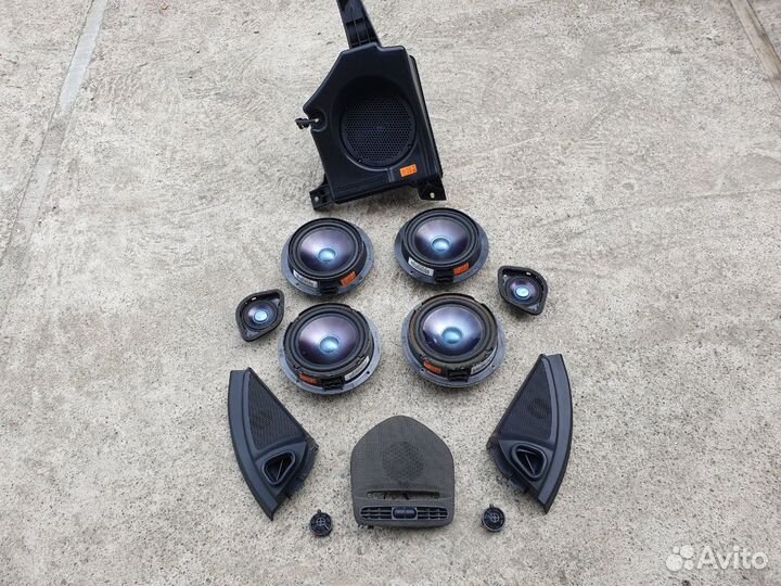 Комплект динамиков (колонок ) для Mercedes W164