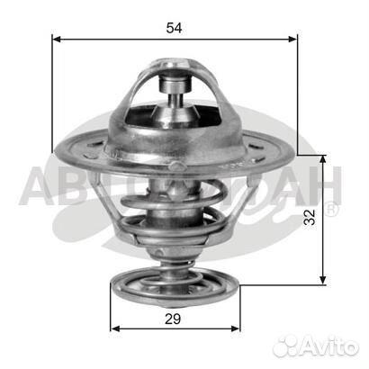 Термостат nissan SD33,TD27,Z24S,SD22,SD25 mitsubis