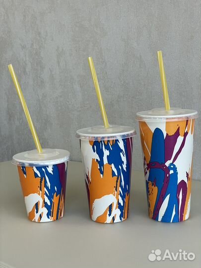 Стаканчики бибок (bibik) под холодные напитки