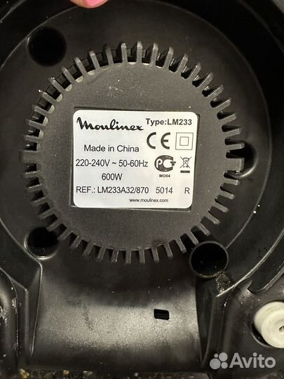 Блендер moulinex