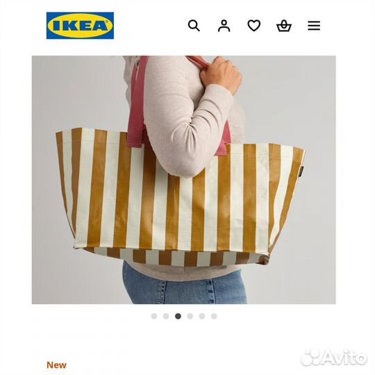 Новинка сумка-шоппер IKEA