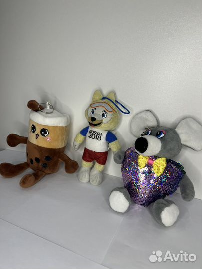 Брелоки мягкие