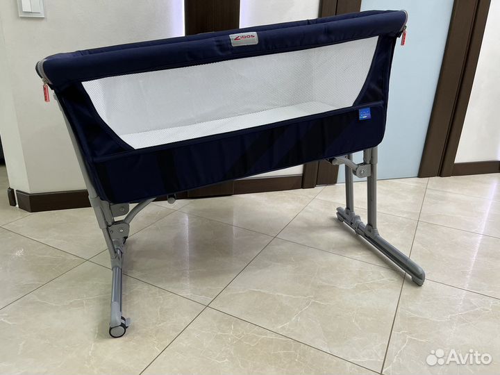 Детская кроватка приставная zibos
