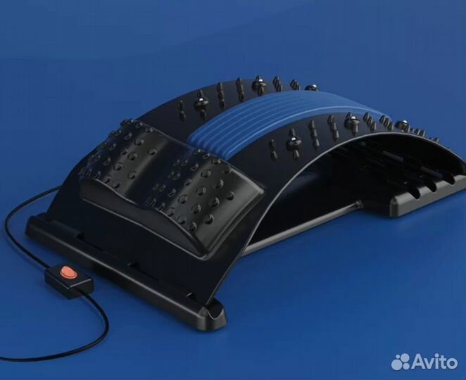 Массажер для спины шеи поясницы Мостик вибромассаж