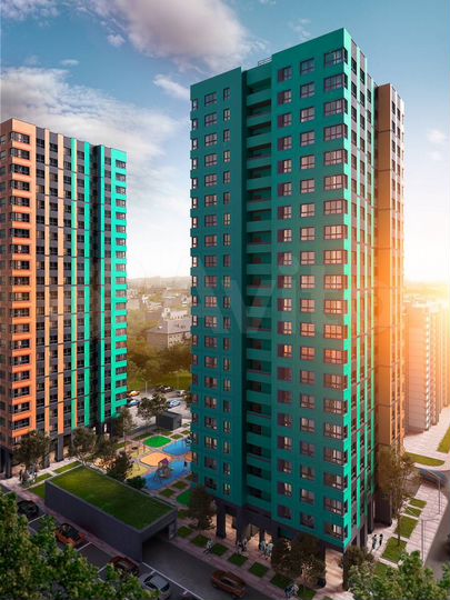 1-к. квартира, 19,1 м², 7/21 эт.