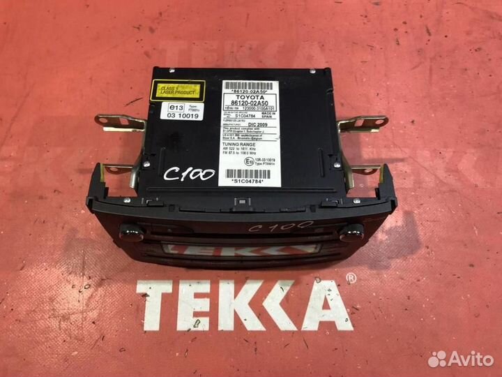 Магнитола Тойота Аурис Е150 (2010 - 2012 ) Реста