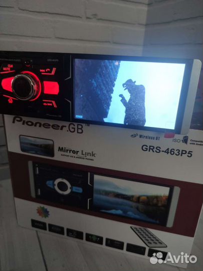 Магнитола 463М5 Pioneer gb. с сенсорным экраном