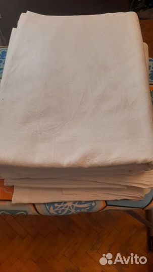 Простынь, наволочки, бязь рулон 8,95 м СССР