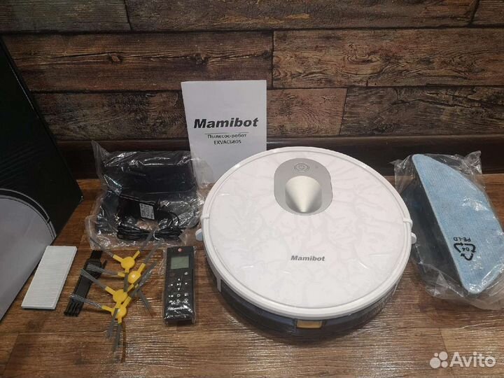 Пылесос-робот Mamibot с камерой и влажной уборкой