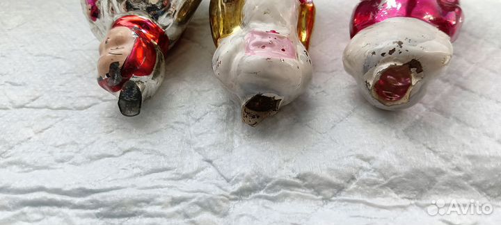 Елочные игрушки СССР в реставрацию