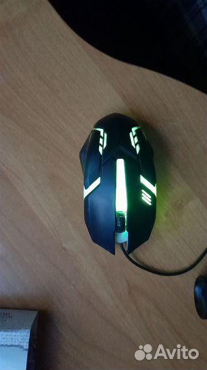 Мышь проводная с подсветкой