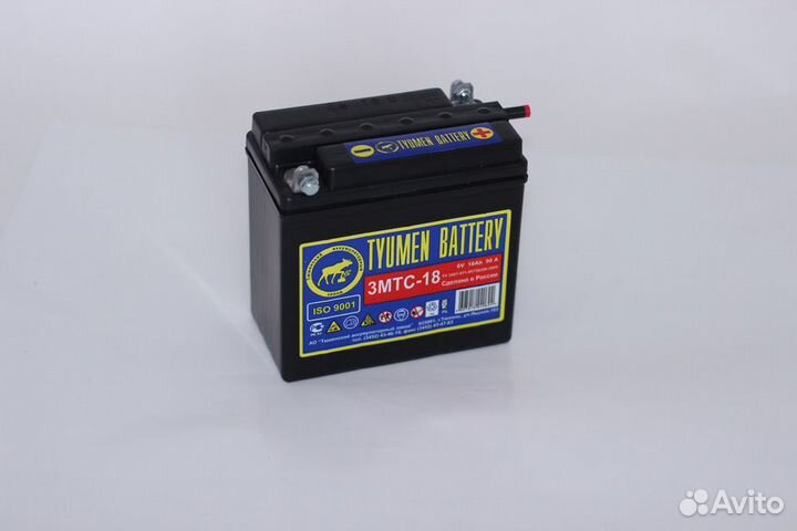Аккумулятор мотоциклетный 18Ah