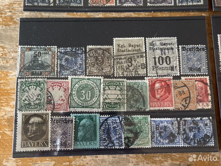 Почтовые марки коллекция 1923 г