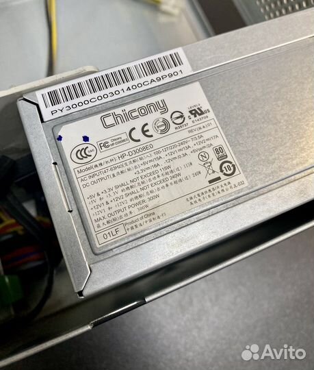 Корпус Acer + блоком питания на гарантии