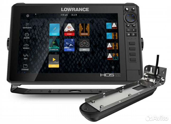 Lowrance HDS 12 Live с датчиком 3 in 1 RUS