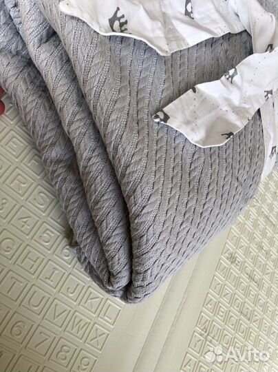 Конверт одеяло на выписку для мальчика