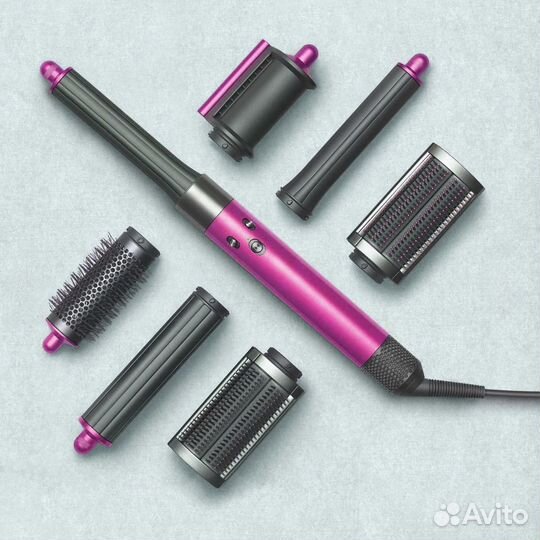 Стайлер Dyson Airwrap HS05 Long fuchsia nickel