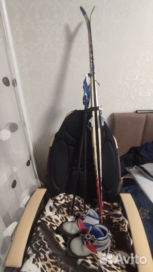 Лыжи детские на начальную школу