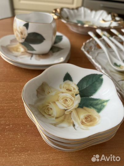 Сервиз столовый фарфор Англия