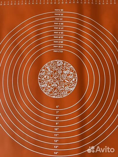 Коврик для раскатки теста