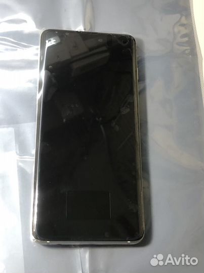 Samsung S10 G973F дисплей в рамке оригинал