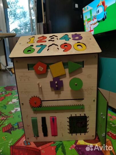 Бизиборд домик большой