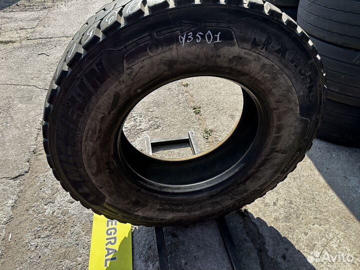 Карьерная шина бу 315 80 22 5 Michelin 0/3501