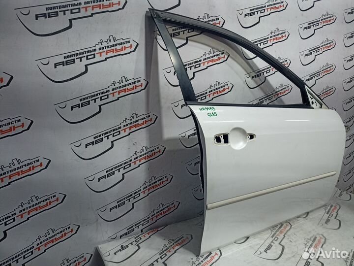 Дверь mazda atenza mazda6 GG GG3P GG3S ggep gges GY GY3W gyew gjya5802XM передняя правая белый, 25D