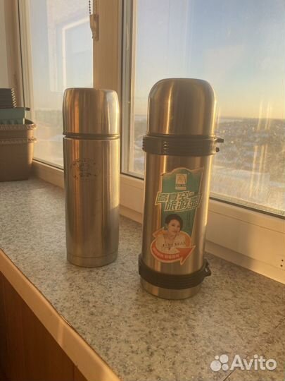 Термос металлический